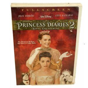 Princess Diaries 2 Royal Engagement (DVD, 2004, Full Frame) Anne Hathaway